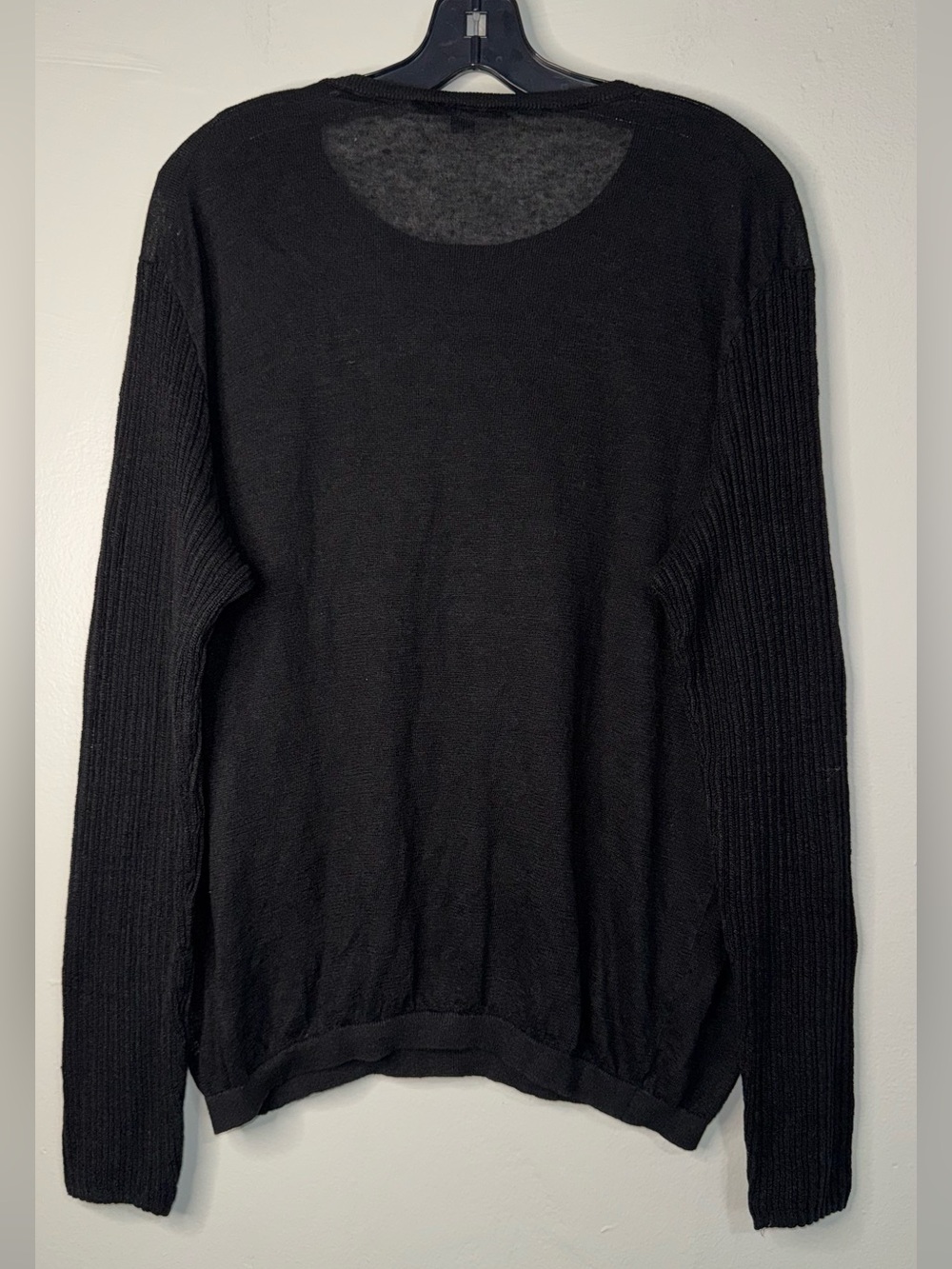John Varvatos Charcoal Knit Sweater - Picture 5 of 13